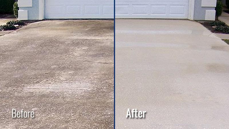 Driveway cleaning